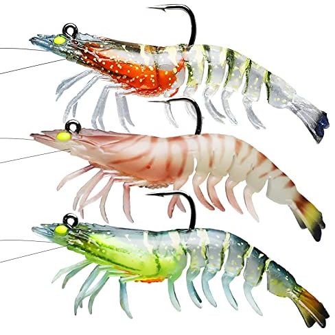 TRUSCEND Angelköder Kunstköder Fische Angeln Set Hecht Zander Forellen Köder Swimbait Wobbler Langsam Sinkend Süßwasser Salzwasser Angelset Angeln Geschenk für Männer