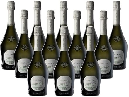 Drusian - Prosecco Valdobbiadene DOCG sui Lieviti Brut Nature - 0,75l (12 bottiglie)
