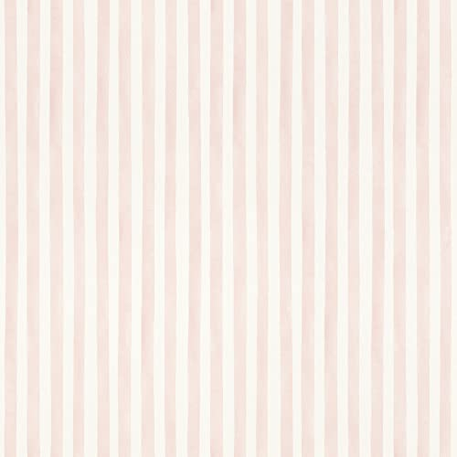 Rasch Bambino XIX 252750 Papier peint intissé Motif graphique Rose/blanc 10,05 x 0,53 m