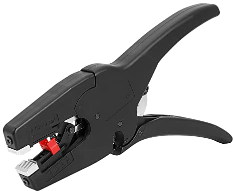 Pinza spelafili automatica, multifunzione, 2 in 1, strumento manuale autoregolante, spelafili 0,03 – 10 mm² Wire Stripper Pinze Nero