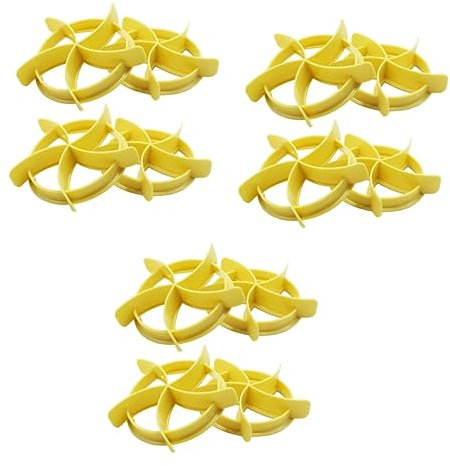 BESTonZON 12pezzi Per Pressare Pane Utensili Per e Biscotti Per Impasti Non Lievitati e Decorazioni Pasta