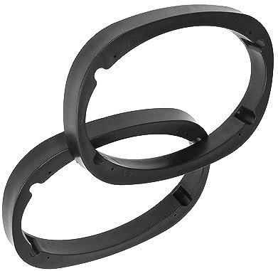 MACHSWON 2 Stück Universal Lautsprecher Abstandshalter Extender Lautsprecher Kunststoff 25 mm Dicke Adapter für 6 x 9