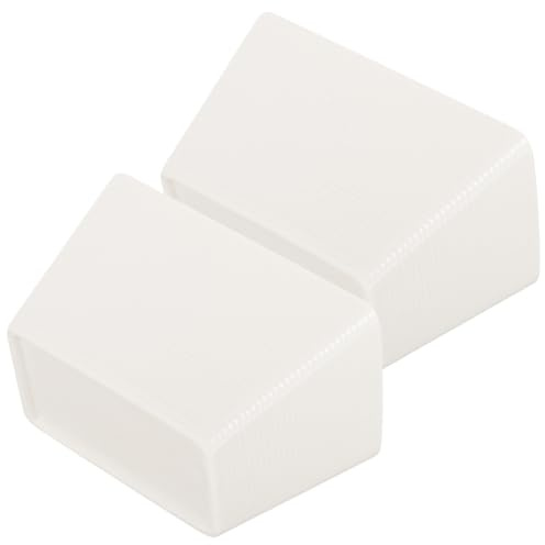 MAGICLULU Barattolo Zucchero Cubo in Ceramica Bianco Resistenza All'ossidazione e Alte Temperature, per Barbecue All'aperto e Ristoranti Moderni