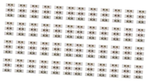 JECOMPRIS 60pcs Wiring Connectors Terminal Barrier Position Quick Connect Terminal Ferrules High Conductivity