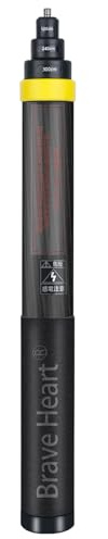 Selfie-Stick, 3 m, Karbonfaser, verlängerter unsichtbarer Selfie-Stick für Insta360 X5/X4/X3/X2/ONE R/RS/X & GO 2 – Action-Kamera