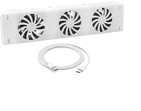 3-Blade Radiator Fan, MXRV-S01 Magnetic Smart Cooling Fan for Fireplace Home Heating Heat Powered Stove Fan for Energy Efficiency(EXTENSION KIT)