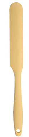 Kelisdi Espátula de silicona con esparcidor fino antiadherente de silicona, 4 colores