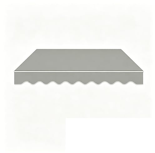 Ersättningsmarkistak, 600D Oxford Aus Tyg Uteplats Markisöverdrag Med 3000 Mm Gradering, Skydd Infällbar Markisöverdrag For Uteplats(K,3.5x1.5m)