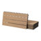 Laneetal Dalle de Terrasse WPC Emboîtable, Lot de 12 Carreaux de Sol Extérieur à Clipser pour Patio, Terrasse, Balcon, Piscine, 30x60 cm, Marron