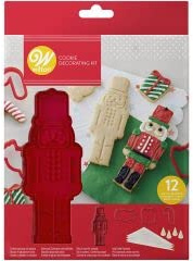 Kit per biscotti/tagliapasta schiaccianoci Natale