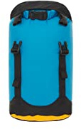 Sea to Summit - Evac Compression Dry Bag XL 35L - Award Winning Waterproof Storage - Lightweight - Roll-Top - Recycled Fabric - For Backpacking & Kayaking - 32 x 29.3 x 56cm - TurkishTile Blue - 189g