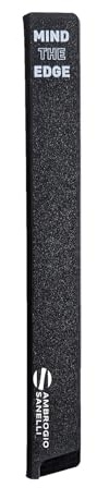 Ambrogio Sanelli - Funda para cuchillos Blade Guard, línea Mind The Edge, funda hoja cuchillos de cocina, de material termoplástico resistente y seguro, 27 x 3,2 cm, accesorios de cocina