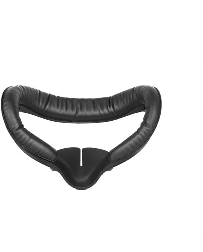 Wjelet Komfort Face Cover Gesichtsauflage für Oculus Quest 2, Schweißfestes PU-Schaumstoffkissen Gesichtsabdeckungspad für Quest, Gesichtsschnittstelle-Gesichtsauflage für Meta Quest 2 Zubehör Ersatz