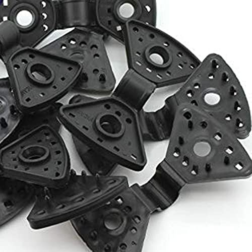 30 x speciella plastklämmor för planeringsfolie Ösen-Clip fästklämma