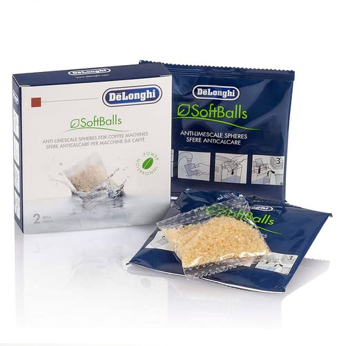 Esferas contra la cal compatible con cafetera de bomba SoftBalls Delonghi DLSC551