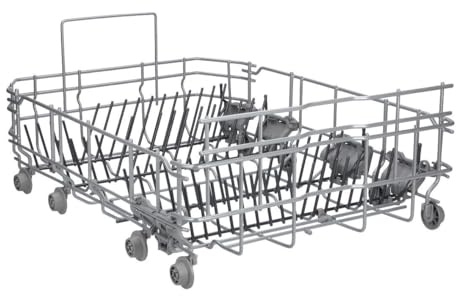 easyPART passend für BOSCH 00772836 Geschirrkorb unten für 45cm | Geschirrspüler, 00687130, 00770635, 00773423, Unterkorb, Geschirrbodenkorb, Geschirrwagen, Ersatzkorb, Unterer, Korb