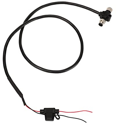 Yctze Für NMEA 2000 T Terminator Rückgratkabel mit 3A Sicherung 1m Universal für Simrad Netzwerke - N2K Kabel und Starterkabel für NMEA 2000