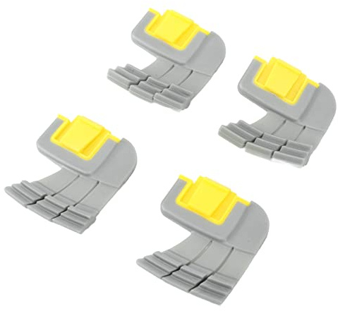 Focket Zyklon Schrubbe Bürste für MX8 Mx6 Saug Roboter Pool Reiniger, Schnelle Reinigung, R0714400 Starker verschleiß Fester Scheuer Bürste Ersatz für MX8 Mx6 (4 Stück)
