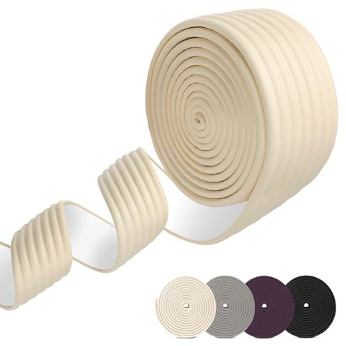 3 in Pipe Insulation Tape - Weather Resistant Foam Tape Insulation - Outdoor Water Pipe Insulation Wrap - Insulation Tape for Water Pipes - Pipe Wrap, (3in x 13ft, Beige)