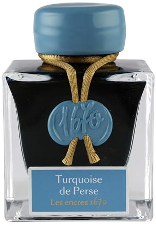 Jacques Herbin 15014JT Tintenflakon 50ml Kalligraphie & Lettering Türkis
