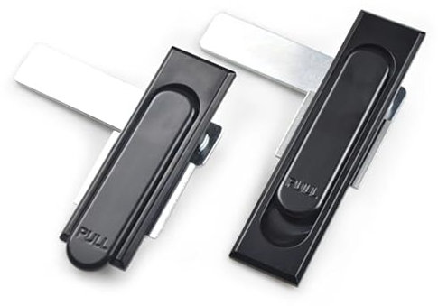 XK143B Industrial Cabinet Electric Control Cabinet Access Door Server Rack Black Hardware Panel Locks 1Pcs(XK143-92B)