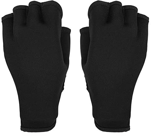 Guanti da nuoto pagati, guanti da allenamento per il nuoto in neoprene per uomini donne immersioni surf fitness (M)
