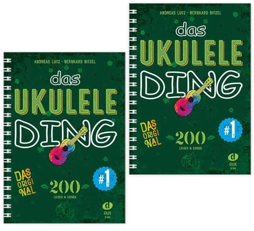 Das Ukulele-Ding Band 1 | 200 Lieder & Songs | Doppelpack | D341 | 9783868493726 | Plektren