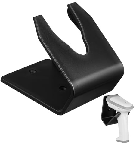 Barcode Scanner Halterung aus Kunststoff, Schwarz, für Handscanner