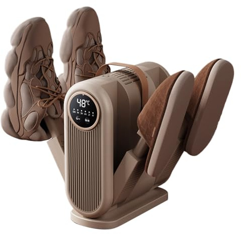 Sèche-chaussures Portable | Désodorisant Safe Cove Avec Minuterie Intelligente | Sèche-bottes Sécurisé Pour Crampons | Élimine L'odeur De Moisi Chaussures, Gants, Vêtements Et Du Matériel