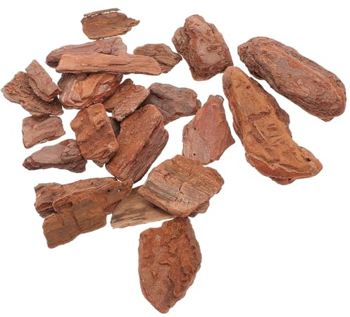 KJHBV Miniature Pine Bark 30-50Mm 100G Natural Wood Chips for Micro Landscape Craft and Railway Model Diorama Educational Use