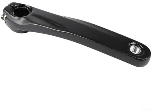 Brazo de manivela izquierda de aleación de aluminio de 170 mm con 36 ranuras para SLX M590 M596 M610, pieza de repuesto de bielas de bicicleta de montaña de 26 mm de grosor (negro)