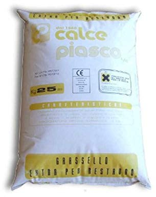 CALCE PIASCO - En plâtre Cocciopesto Rosa Antico (ou jaune) - De sac de 25 kg