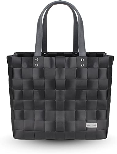 Einkaufstasche/Tragetasche mit Henkel - Einkaufskorb aus Kunststoff - Großer Damen Shopper robust und langlebig - 20 Liter Volumen Farbe Mana