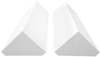 platino24 Bass-Trap Eck- und Breitbandabsorber 2-teilig – 1m – Weiß