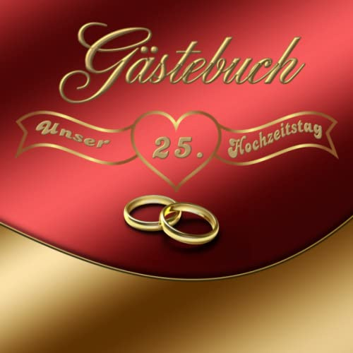 Unser 25. Hochzeitstag Silberhochzeit Fotoalbum & Gästebuch Hochzeitstagebuch Geschenkidee Silberne Hochzeit Hochzeitsalbum Erinnerungsbuch ... 100 Seiten Bullet Journal Notizbuch 011