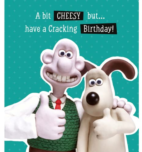 Wallace & Gromit Officiellt Födelsedagskort, Grattis på Födelsedagen