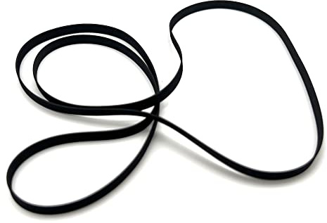 Cinturón Transmisión Correa Transmisión Plana para Tocadiscos, Fonógrafo, Gramófono, Ancho De 5mm De Espesor, 0,6mm, para Tocadiscos De Vinilo para LP Correa Transmisión (Size : Fold Length 185mm)