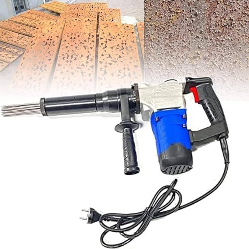 GTANND Scrostatore Elettrico ad Aghi, Pistola elettrica per la rimozione della ruggine ad Aghi, Macchina per la Pulizia della rimozione della ruggine ad Aghi, per la rimozione della ruggine,110v