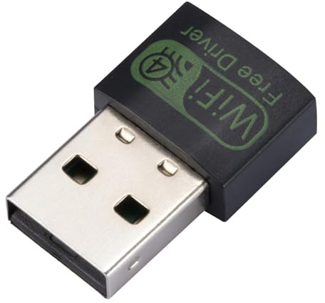 Adaptador De Red Inalámbrico - Adaptador De Red De Alta Velocidad USB - Tarjeta De Red WiFi - Compatible Con Laptop, Tableta, Smartphone Y Smart TV - Generic