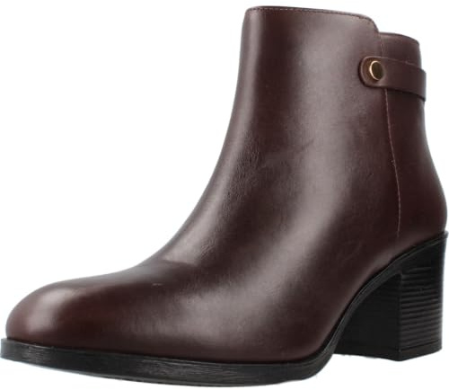 Geox D New Asheel, Stivale alla Caviglia Donna