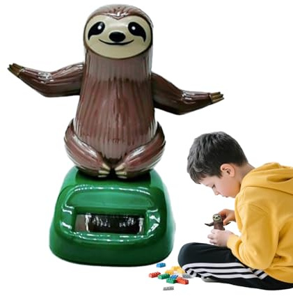 Auto Armaturenbrett Dekorationen - 10cm Solar Wackel- Figur, Wetterfestes Tierornament, Kreatives Auto Interior Zubehör | Auto Armaturenbrett Spielzeug