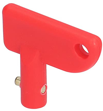 BONKZEBU Chiave Interruttore Batteria per Veicolo Set di Accessori Facili da Usare per Camion, Barche, Auto, Kit Chiavi Isolatore per Rimorchio da Viaggio, Chiavi Interruttore Batteria 4 X 5