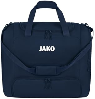 JAKO One Sporttasche mit Bodenfach – Geräumig, funktional und aus recyceltem Polyester, optimaler Stauraum, mehr Hygiene und Ordnung