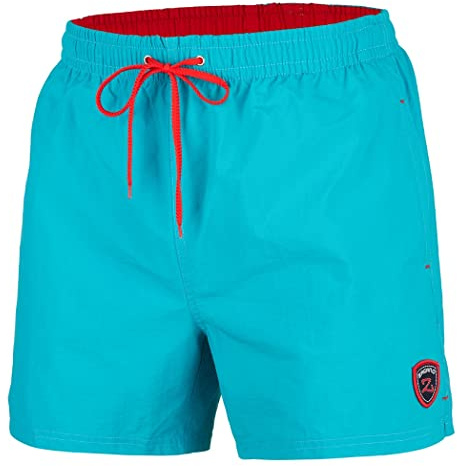 Zagano badbyxor herr pojkar badshorts herr simbyxor boardshorts för män sportbyxor korta, badbyxor herr lång S–6XL, tillverkade i EU, XXL