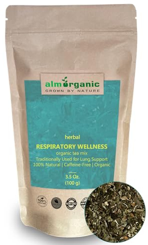 Bronchial Asthma Tea Mix | Expels Excess Mucus | Eases and Relaxes Airway Passages | Lung Support | 100 Gr. | 3.5 Oz.