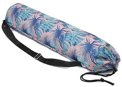 Gogogmee Printed Canvas Yoga Tasche Mit Reißverschlusstasche Stilvolle Schultertasche Für Yogamatten Für Sport Und Fitness Leicht Strapazierfähig Und Praktisch Für Unterwegs