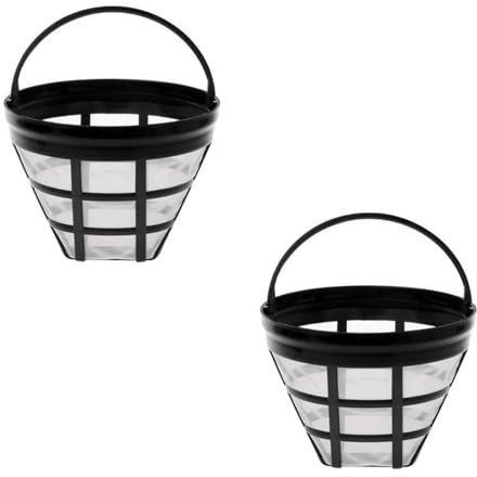 2 Stück Wiederverwendbare Kaffeefilter, Permanenter Kaffeefilter, Wiederverwendbar Plastik Dauer-Kaffeefilter Größe 4, Kaffee Dauerfilter Für Meisten Kaffeemaschinen