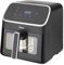 BIMAR Friggitrice ad aria FR70, Friggitrice ad aria 7 litri, digitale con 9 programmi di cottura, Timer 60 min spegnimento automatico, 80°-200°C, con finestra di controllo cottura