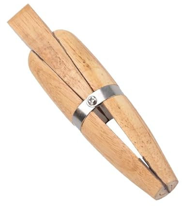 ChangXiang One Piece Ergonomic Wood Ring Clamp Engraving Wooden Bench Jewelers Holder Tighten Secure Jewelry Making Wood Clamp for Jewelry Holder