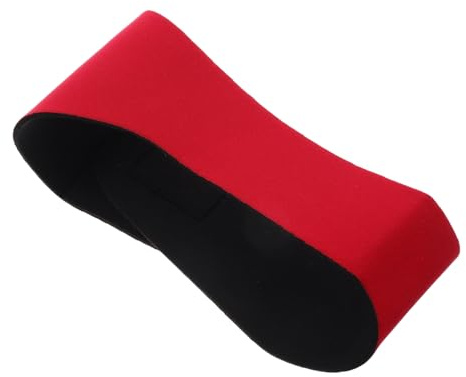 Fascia per Nuoto Regolabile in Neoprene, Protezione Orecchie Rosso
